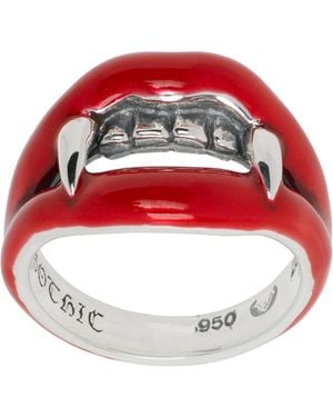 Yohji Yamamoto Vampire Rouge Pinkie Ring - Red