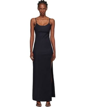 Coperni Garter Belt Maxi Dress - Black
