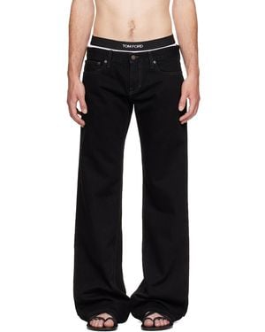 Raimundo Langlois Bootcut Jeans - Black
