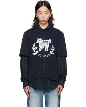 Egonlab Moutono Shirt - Blue