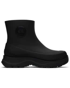 Canada Goose Bottes De Pluie Vancouver Noires