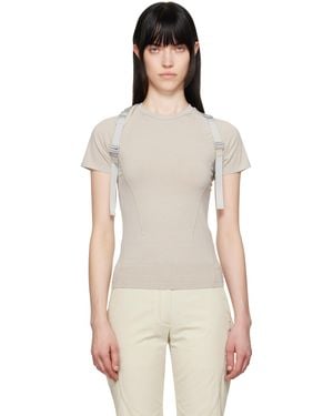 Hyein Seo Dyed Backstrap T-Shirt - Natural