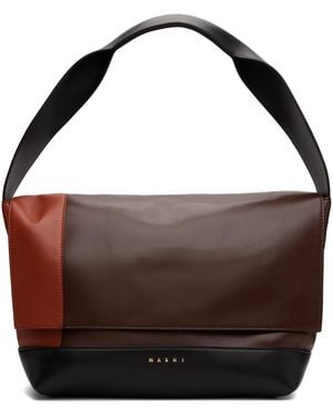 Marni Pod Pochette New Handle Bag - Brown