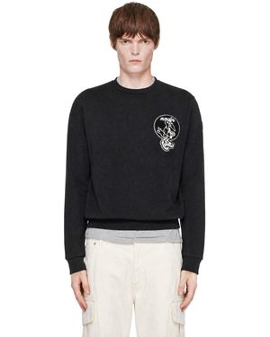 Moncler 'Mon Duck' Patch Sweatshirt - Black