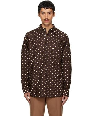 Marni Polka-Dot Shirt - Brown