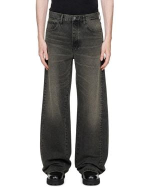 sunflower Wide Twist Jeans - Black