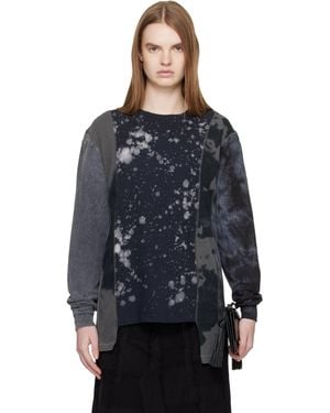 Needles Mishmash 5 Cut L/S T-Shirt - Blue