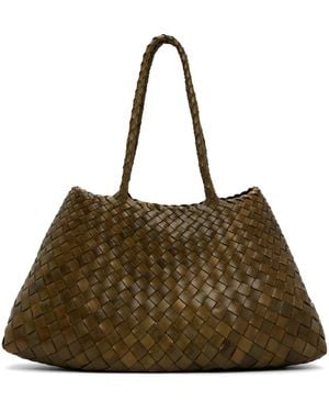 Dragon Diffusion Santa Croce Big Tote - Brown