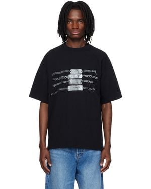 Alexander Wang Oversized Graphic T-Shirt - Black