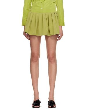 Sandy Liang Theo Skort - Green
