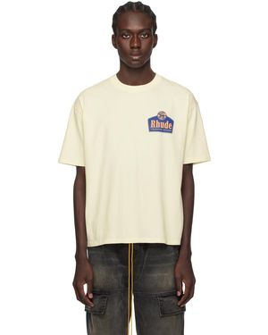 Rhude Off-white Grand Cru T-shirt - Black