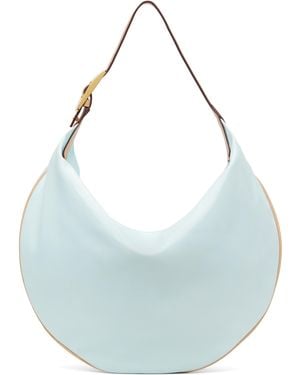 Tory Burch ブルー Balloon エナメル バッグ
