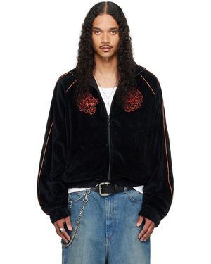 Lu'u Dan Supa Sleaze Track Jacket - Black