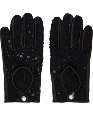 Ernest W. Baker Driving Gloves - Black