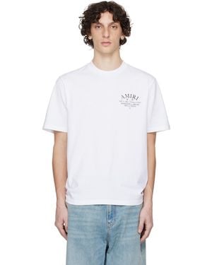 Amiri Arts District' T-Shirt - White