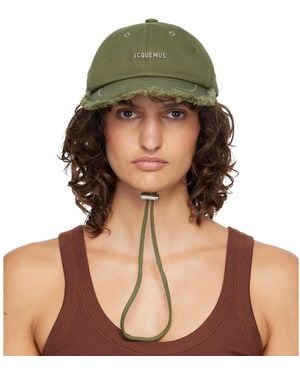 Jacquemus Khaki 'The Artichaut' Cap - Green