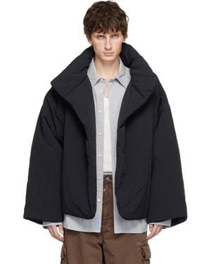 ERL Crinkled Puffer Jacket - Black