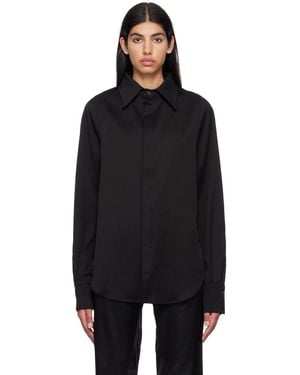 Bianca Saunders Row Back Shirt - Black