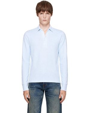 Raimundo Langlois Ssense Exclusive Rugby Polo - Blue