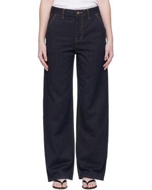 ARCH THE Point Button Jeans - Blue