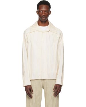 Tondolo Chemise Rubellus Blanc Cassé - Noir