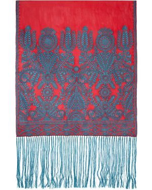 Dries Van Noten Embroidered Scarf