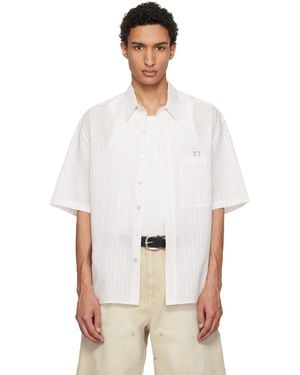 WOOYOUNGMI Striped Shirt - White