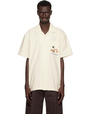 Palmes Garden Short Sleeved Shirt - Natural