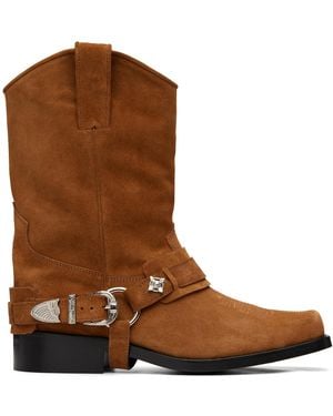 Toga Virilis Ssense Exclusive Tan Aj1178 Boots - Brown