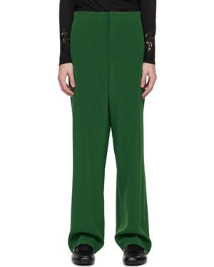 Maximilian Davis Spain Yoga Pants - Green
