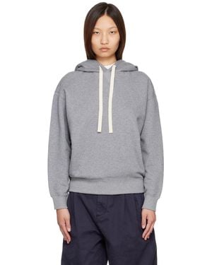 Jil Sander Cotton Terry Hoodie - Gray