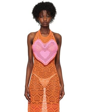 Marco Rambaldi Ssense Exclusive Heart Camisole - Orange