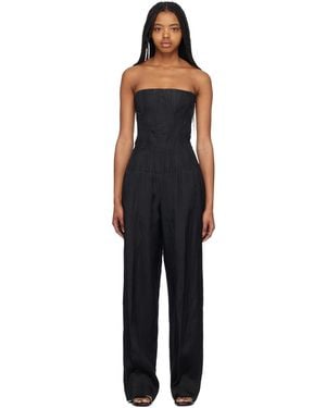 Stella McCartney Black Corset Jumpsuit