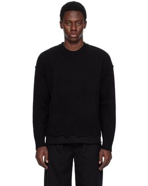 Izzue Layered Jumper - Black