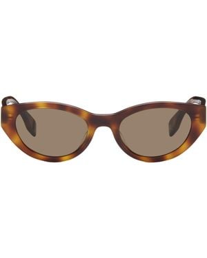 Fendi Lettering Sunglasses - Brown
