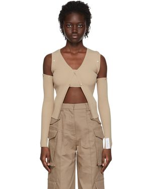 ROKH Ensemble De Cardigan Et De Débardeur En Viscose - Multicolore