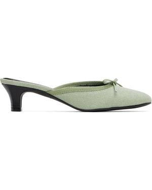 Paloma Wool Petra Mule Heels - Black