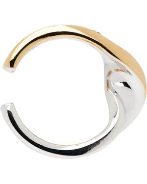 Maison Margiela Numbers Ear Cuff - Metallic