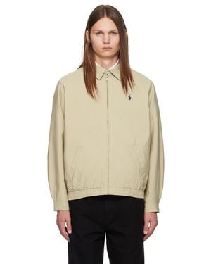 Polo Ralph Lauren Khaki Bi-Swing Jacket - Black