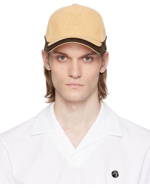 Ambush Canvas 'A' Patch Cap - Natural