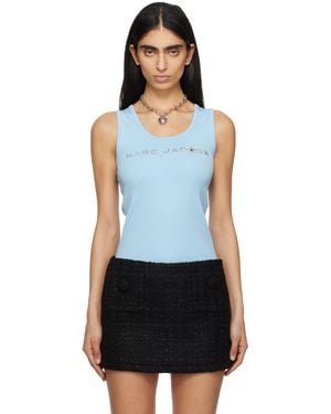 Marc Jacobs Sequin Daisy Tank Top - Black