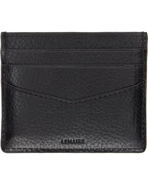 Lemaire Gear Card Holder - Black