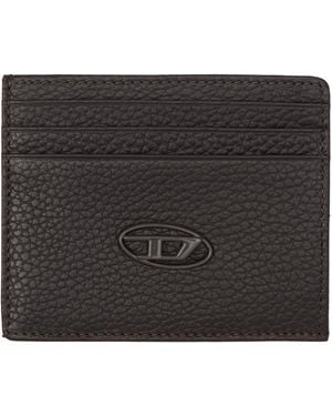 DIESEL Porte-Carte Brun - Noir