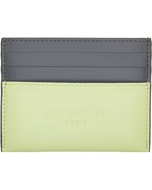 Givenchy Antigona Stamped Card Holder - Green