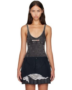 DIESEL Faded Bodysuit - Black