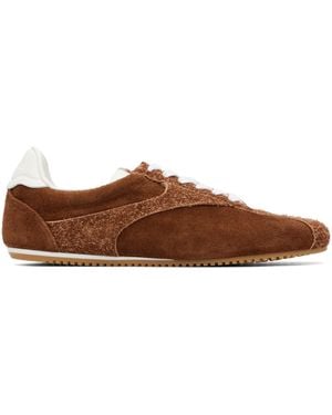 Bottega Veneta Baskets Shot Brunes - Marron