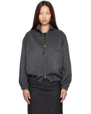 NOTHING WRITTEN Plaza Zip Jacket - Grey