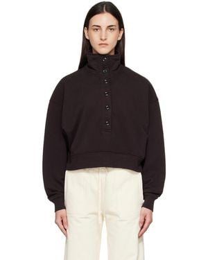 Citizens of Humanity Mirelle Funnel Neck Polo - Black