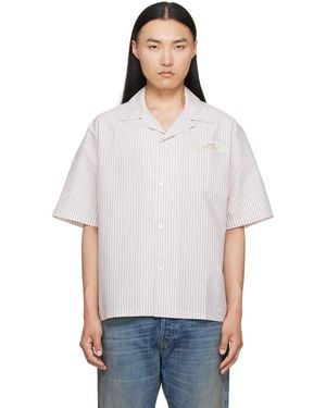 Amiri Off- Spirit' Box Camp Shirt - White