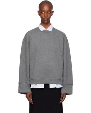 Frankie Shop Talia Sweatshirt - Grey